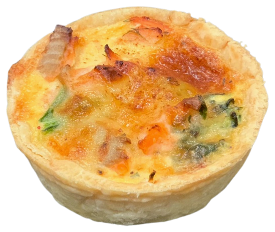 鮭とほうれん草のキッシュ